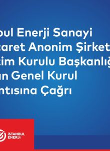 2024 Yılı Olağan Genel Kurul Toplantısına Çağrı